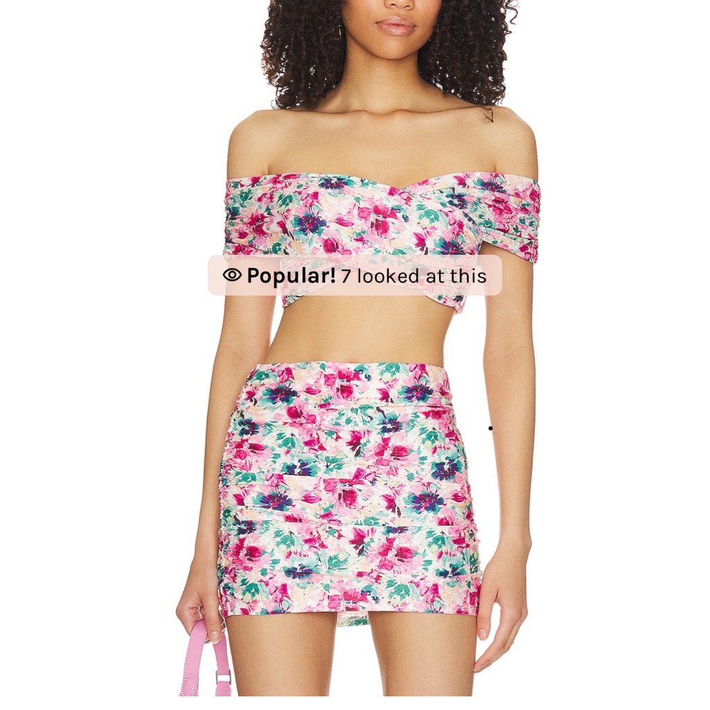 Lovers And Friends Nwt Erica Top And Mini Skirt. Size Xl.